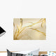 Struktur Gold Wall Decal