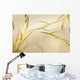 Struktur Gold Wall Decal