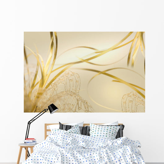 Struktur Gold Wall Decal