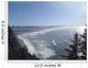 Pacific Coastline with Fog Wall Decal