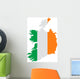Map Ireland Wall Decal