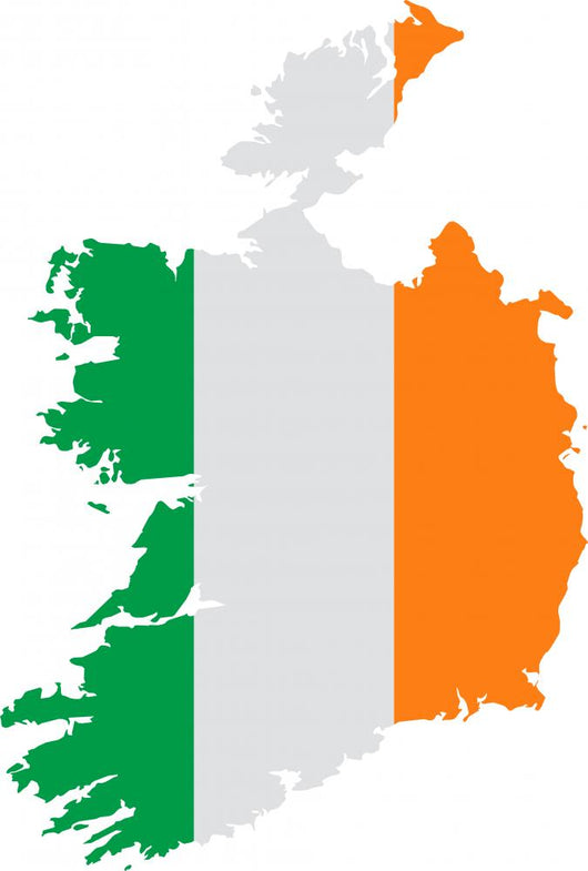Map Ireland Wall Decal