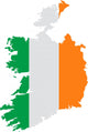 Map Ireland Wall Decal