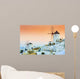 Oia Sunset Santorini Greece Wall Decal Design 2