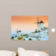 Oia Sunset Santorini Greece Wall Decal Design 2