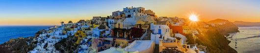 Santorini Greece Oia Sunset Wall Decal