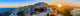 Santorini Greece Oia Sunset Wall Decal