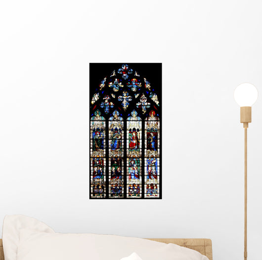 Vitrail La Cathedrale Chartres Wall Decal