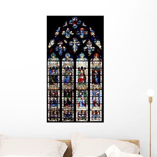 Vitrail La Cathedrale Chartres Wall Decal