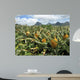 Pineapple field in Mauritius Wall Mural