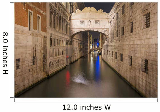 Venezia Ponte Dei Sospiri Wall Decal Design 1