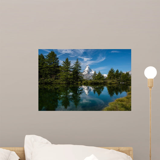 Swiss Matterhorn Mountain Wall Decal