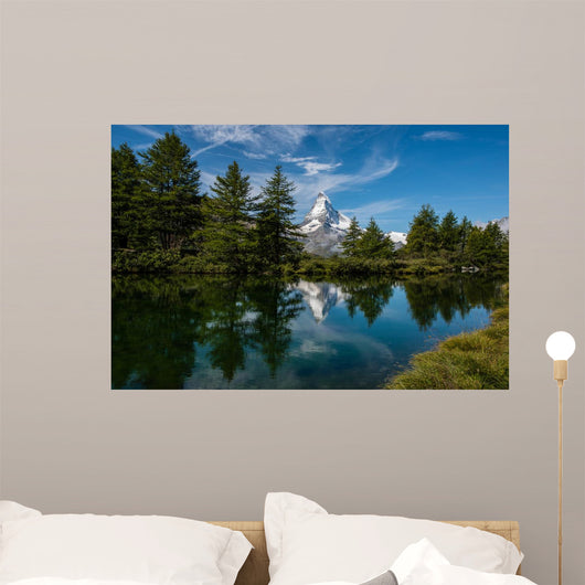 Swiss Matterhorn Mountain Wall Decal