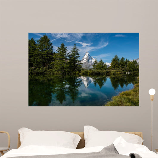 Swiss Matterhorn Mountain Wall Decal