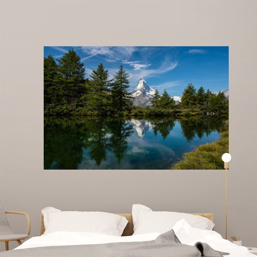 Swiss Matterhorn Mountain Wall Decal