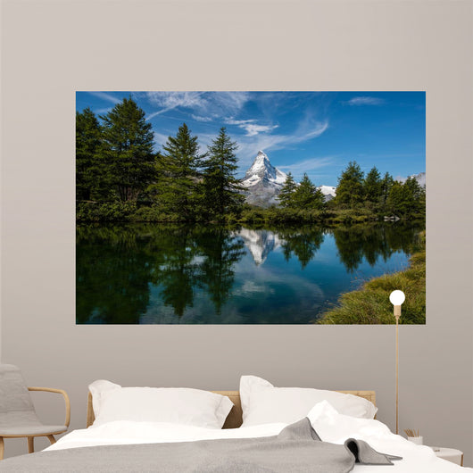 Swiss Matterhorn Mountain Wall Decal