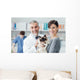 Woman with Her Cat Wall Decal