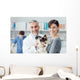 Woman with Her Cat Wall Decal