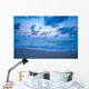 Blue Sunset Beach Wall Decal
