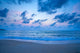 Blue Sunset Beach Wall Decal