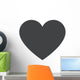 Heart Icon Heart Vector Wall Decal
