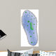 Illustration Paramecium Single Celled Wall Decal