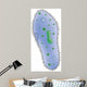Illustration Paramecium Single Celled Wall Decal