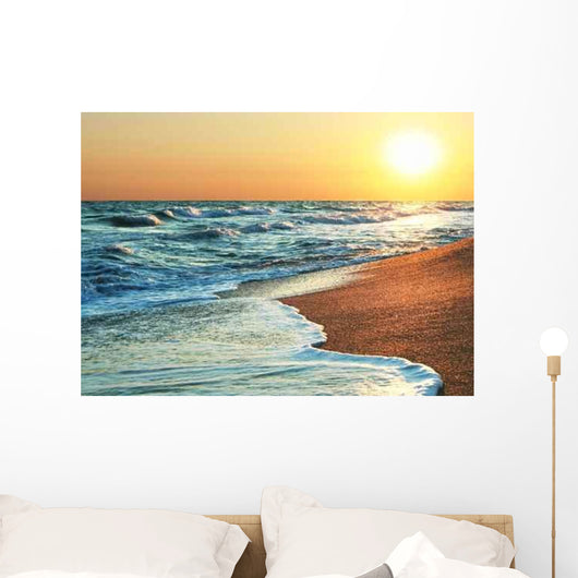 Sea Sunset Wall Decal Design 5