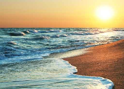 Sea Sunset Wall Decal Design 5