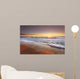 Colorful Ocean Beach Sunrise Wall Decal Design 2