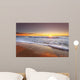 Colorful Ocean Beach Sunrise Wall Decal Design 2