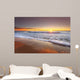 Colorful Ocean Beach Sunrise Wall Decal Design 2