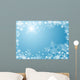 Festive Snow Ice Wall Decal
