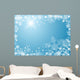 Festive Snow Ice Wall Decal