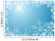 Festive Snow Ice Wall Decal
