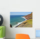 Waves Crash Black Sand Wall Decal