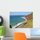 Waves Crash Black Sand Wall Decal