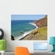 Waves Crash Black Sand Wall Decal