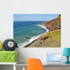 Waves Crash Black Sand Wall Decal