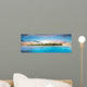 Beautiful Tropical Island Wall Decal Panoramic Wall Decal