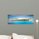 Beautiful Tropical Island Wall Decal Panoramic Wall Decal