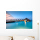 Water Villas Maldives Resort Wall Decal