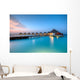 Water Villas Maldives Resort Wall Decal