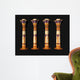 3D Illustration Egyptian Pillars Wall Decal