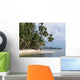 Strand Mit Palmen Auf Wall Decal