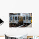 Elevated Chicago Trains Wall Decal