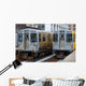 Elevated Chicago Trains Wall Decal
