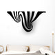 Abstract Spiral with Empty Wall Decal