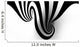 Abstract Spiral with Empty Wall Decal