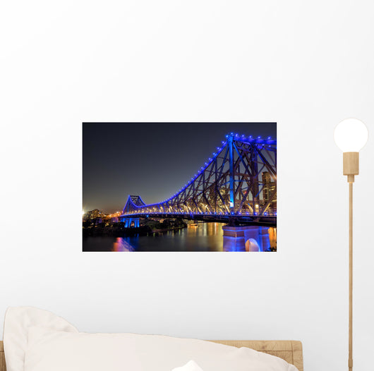 Story Bridge Crossing Brisbane Wall Decal